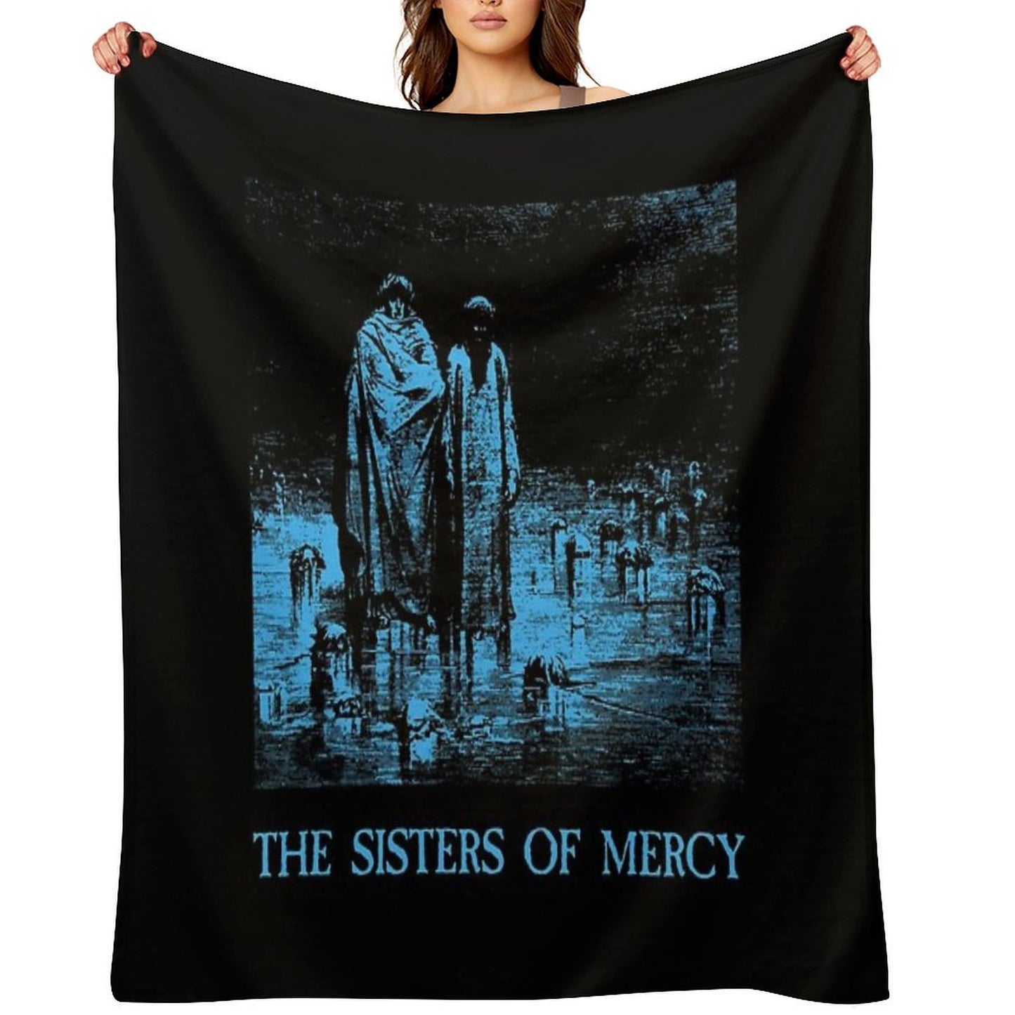 Body And Soul - The Sisters of Mercy Throw Blanket