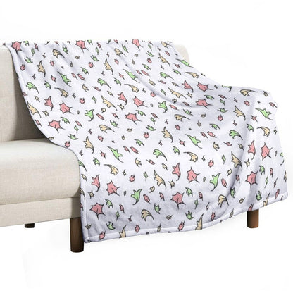 Heartstopper Leaves Throw Blanket