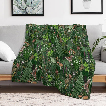 Forest Foray Throw Blanket