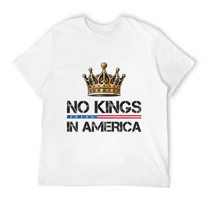 No Kings In America Resist Trump Protest Patriotic 4th July  Vintage-inspired T-Shirt