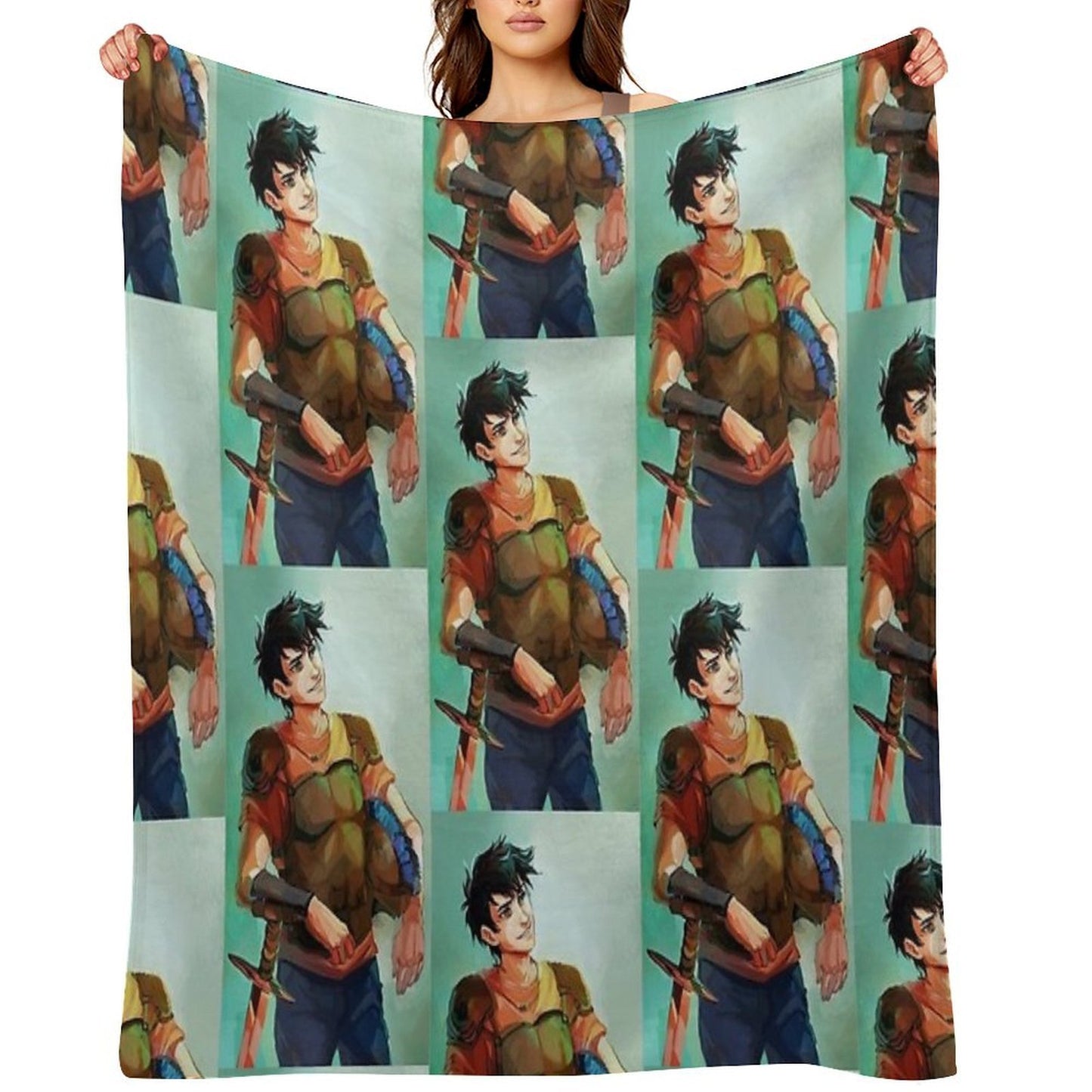 Percy Jackson Throw Blanket