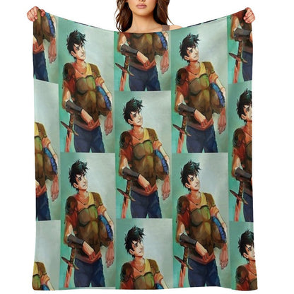 Percy Jackson Throw Blanket