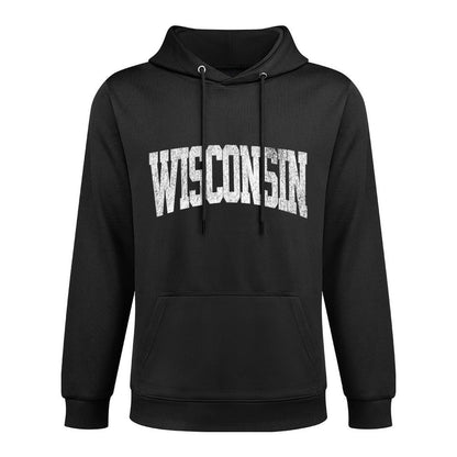 Wisconsin Vintage City Shrink-Resistant Hoodie