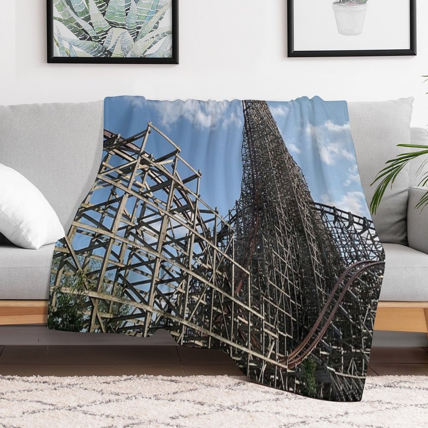 Steel Vengeance Throw Blanket