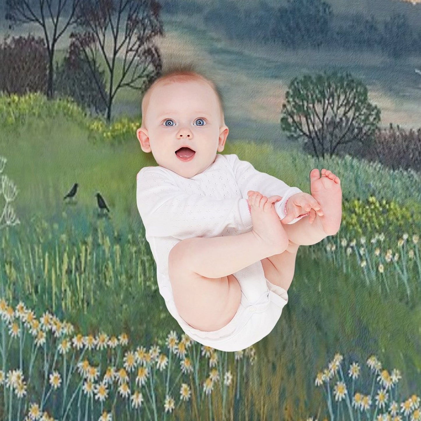 Summer's Eve Throw Blanket