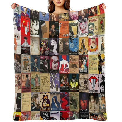 Opera Throw Blanket