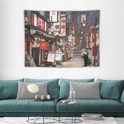 Lights in The Snow Tapestry
