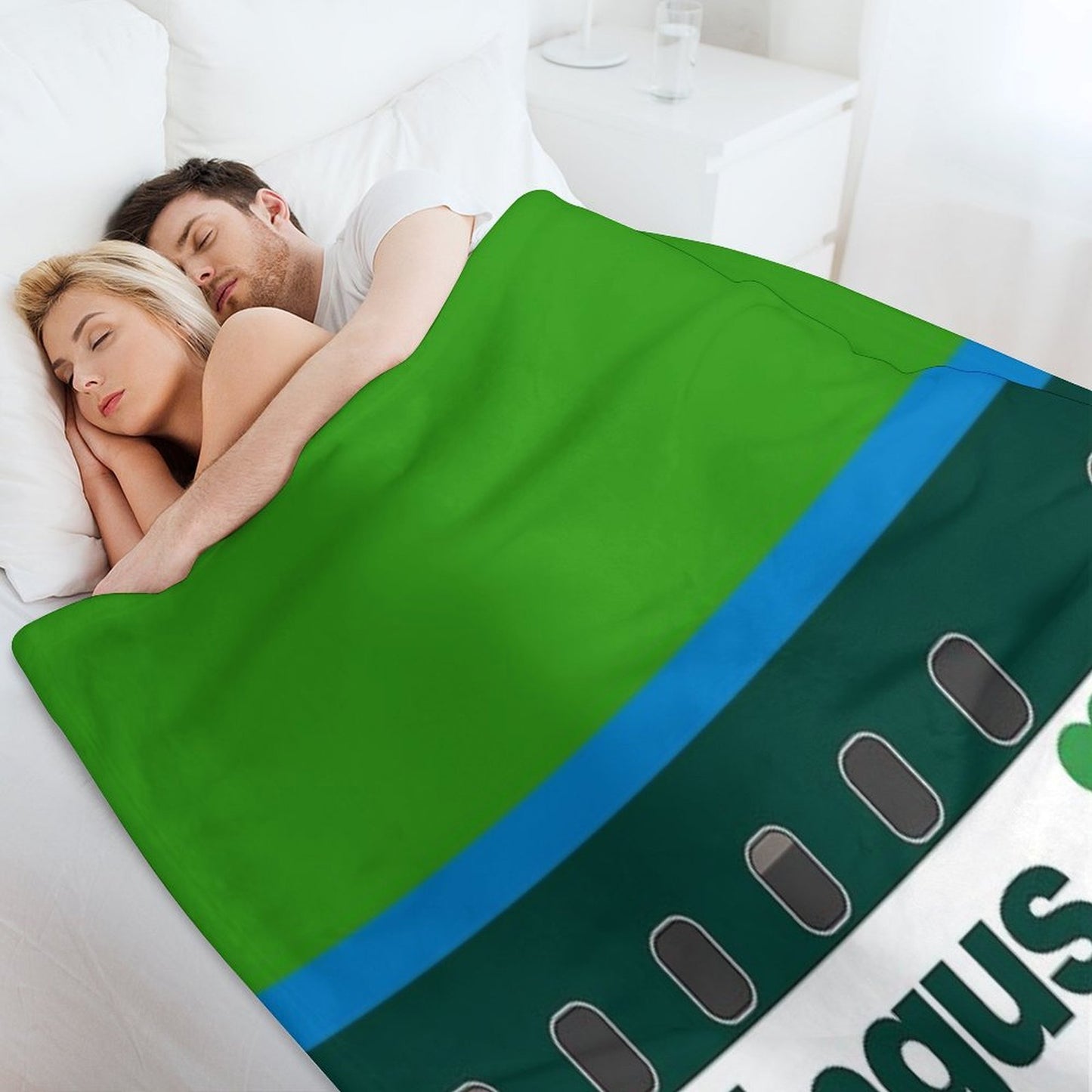 Plane Tees - Aer Lingus (1980s) Throw Blanket