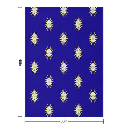 Sunne in Splendour Throw Blanket