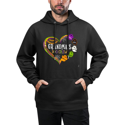 Grandma Halloween Grandma Boo Crew Spooky Grandma Customizable Surface Hoodie
