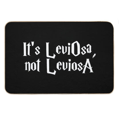 Is LeviOsa, Not LeviosA Bath Mat