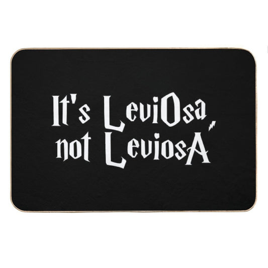 Is LeviOsa, Not LeviosA Bath Mat