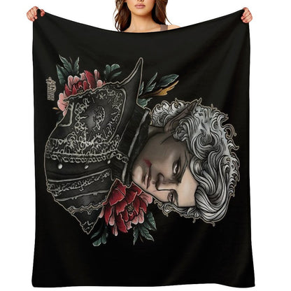 Astarion Vampire BF Throw Blanket