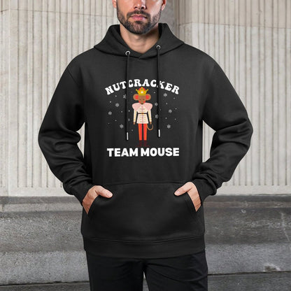 Team Mouse Nutcracker Christmas Dance Pajamas Kids Girls Easy Care Hoodie
