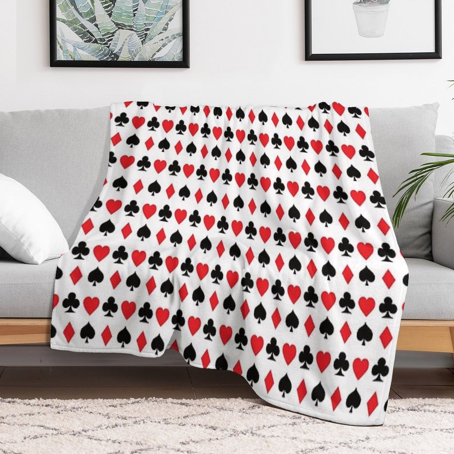 Dave's Bed Sheets Throw Blanket