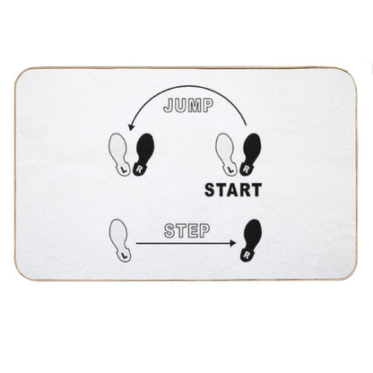 Rocky Horror Time Warp Dance Bath Mat