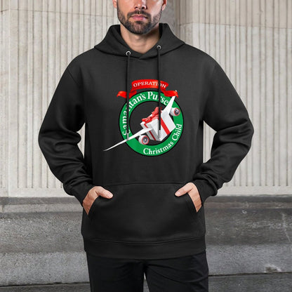 Samaritans Purse Operation Christmas Child Funny Cotton-Polyester Blend Hoodie
