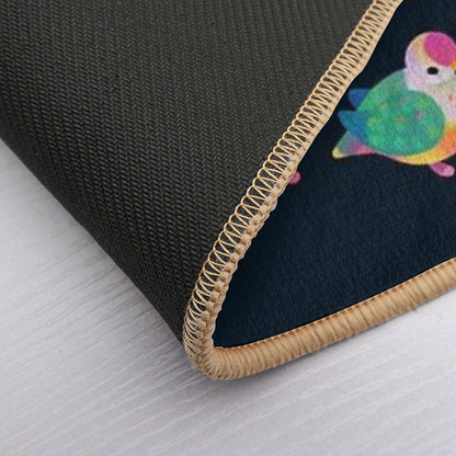 Wild Pigeon  Stain-Proof Bath Mat