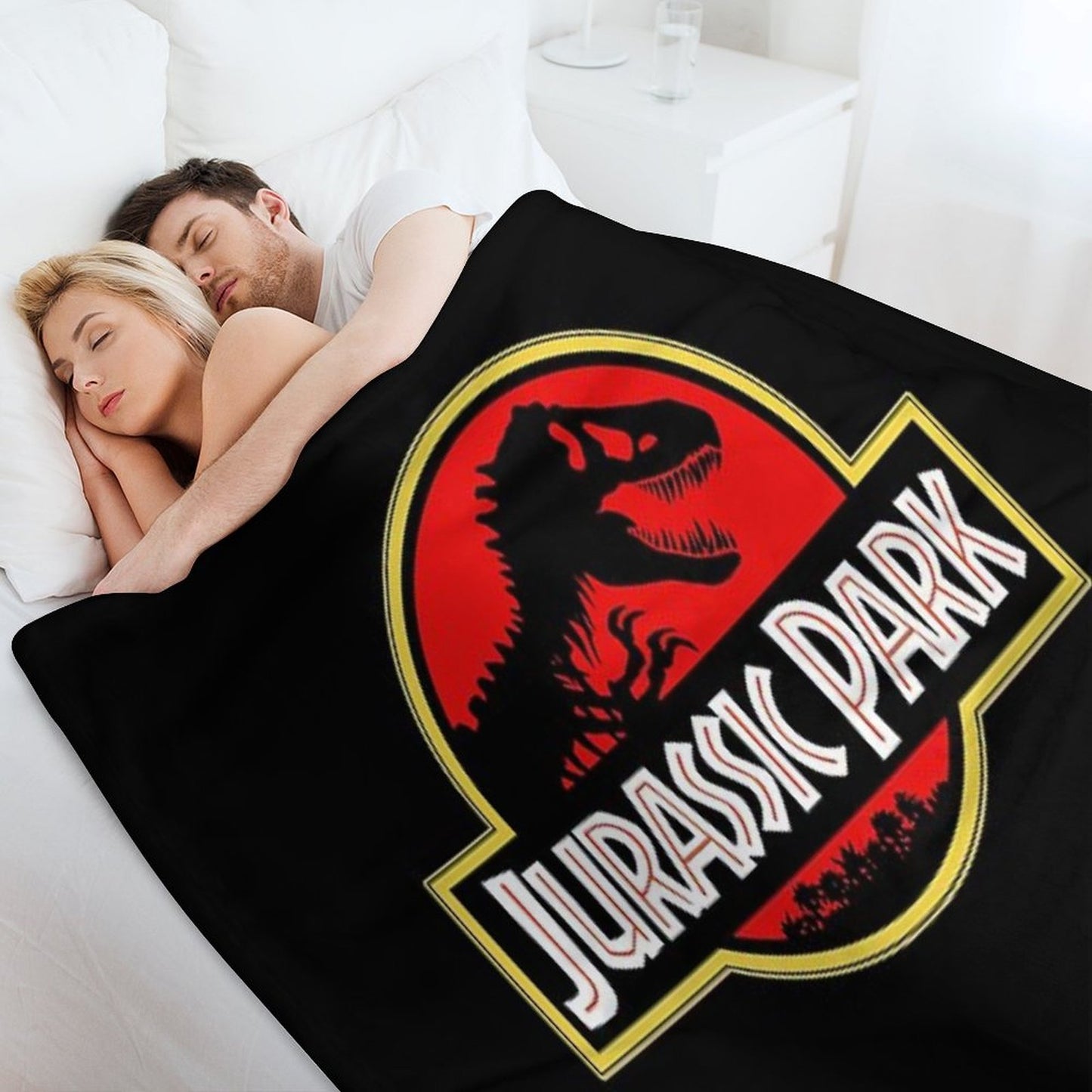 Jurrasic Park Throw Blanket