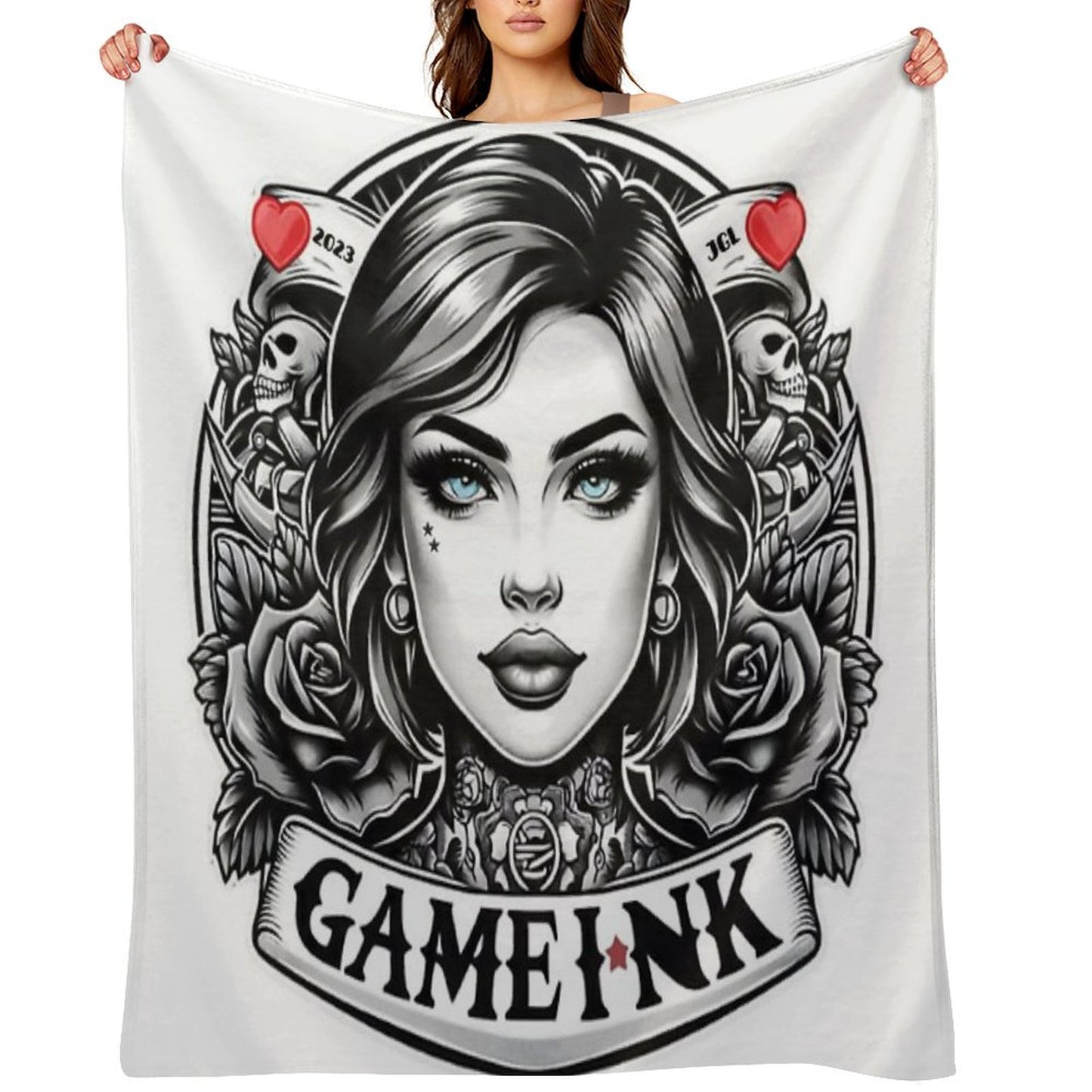 Gameink Throw Blanket