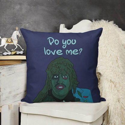 Do You Love Me Old Gregg, Old Greg Linen Throw Pillow Cover