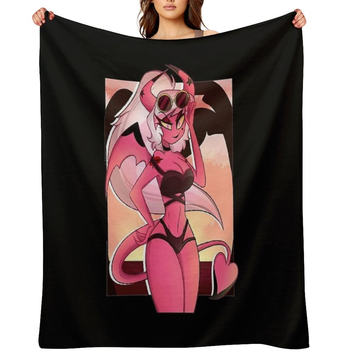 Helluva Boss Verosika Throw Blanket