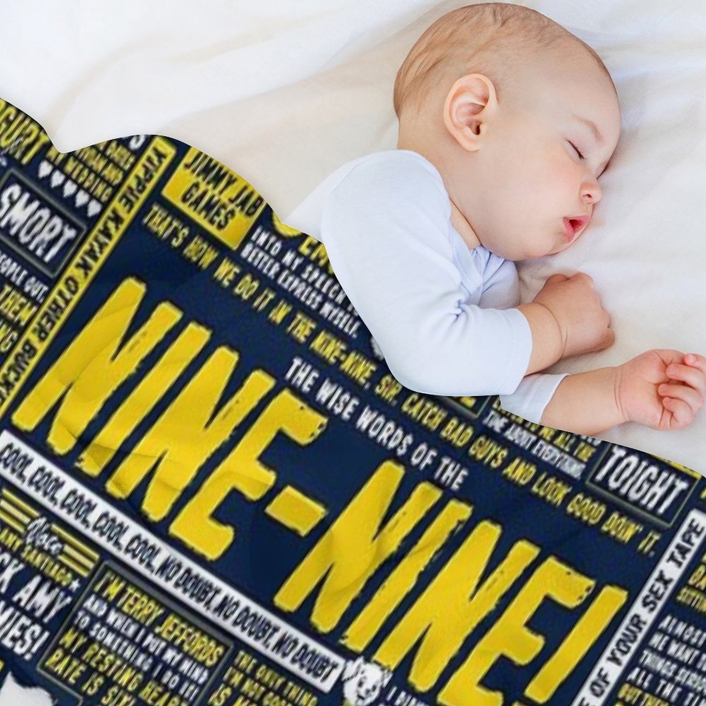 Wise Words of The Nine-Nine Throw Blanket