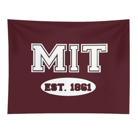 MIT EST 1861 MASSACHUSETTS  VARSITY Tapestry
