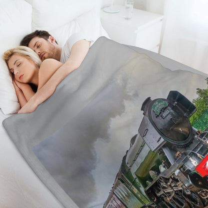 The Flying Scotsman Throw Blanket