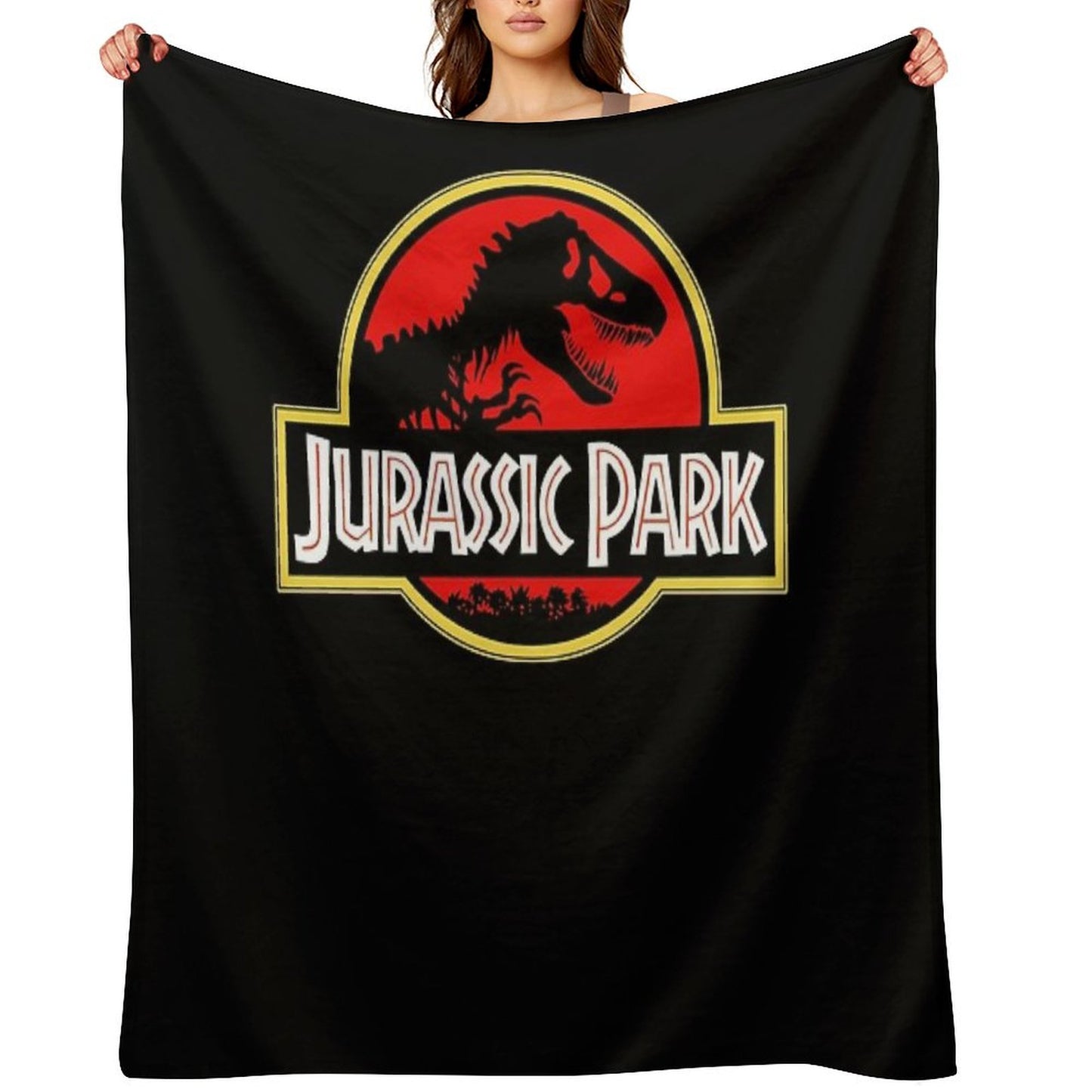Jurrasic Park Throw Blanket