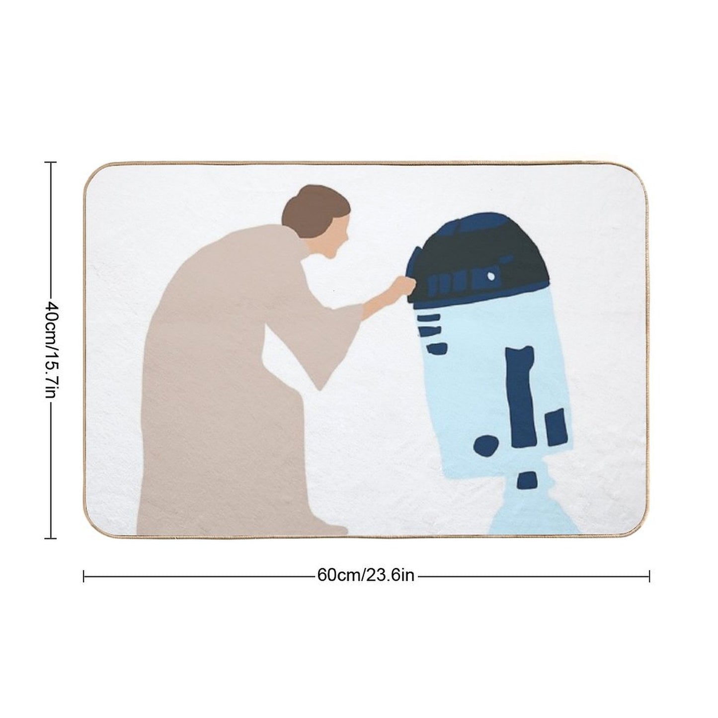 You're My Only Hope Bath Mat