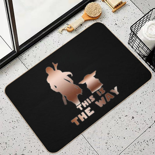 Mando (Variant) This Is The Way Bath Mat