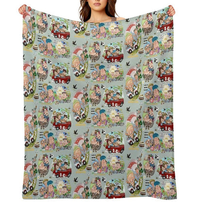 Last of The Summer Wine Mix Throw Blanket