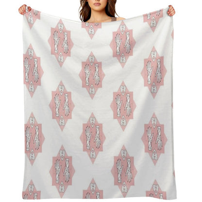 Ouija Hands Throw Blanket