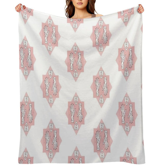Ouija Hands Throw Blanket