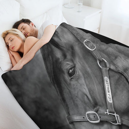 Winx - Farewell to A Champion Throw Blanket