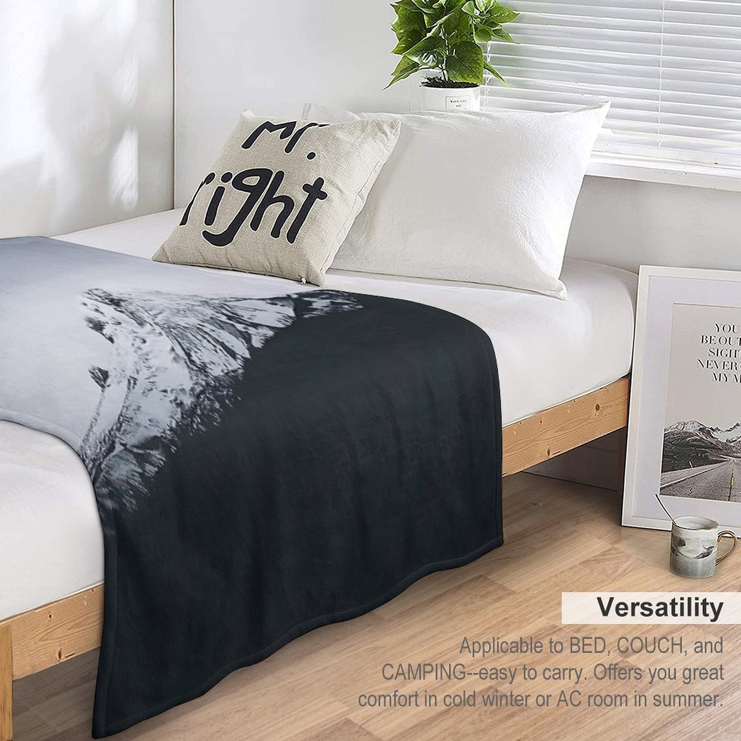 Mt. Hood Oregon Throw Blanket