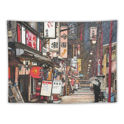 Lights in The Snow Tapestry