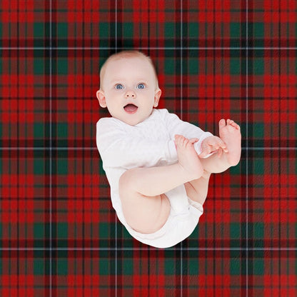 Clan Nicolson Tartan Throw Blanket