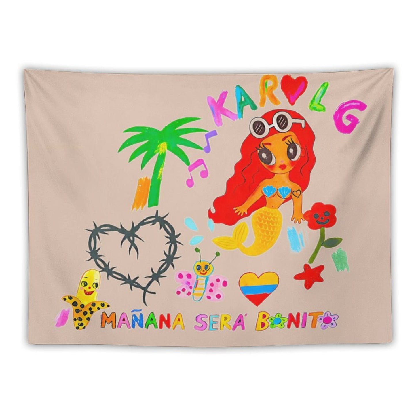 Manana Sera Bonito Merch Tapestry