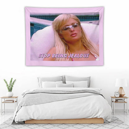Stop Being Jealous Tapestry