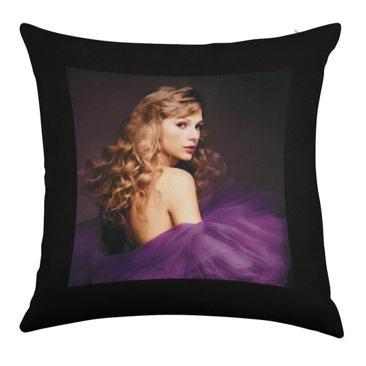 Speak Now Taylor Swift Linen Throw Pillow Cover