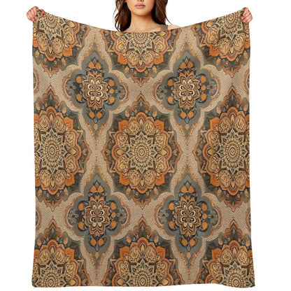 Mandalas Throw Blanket