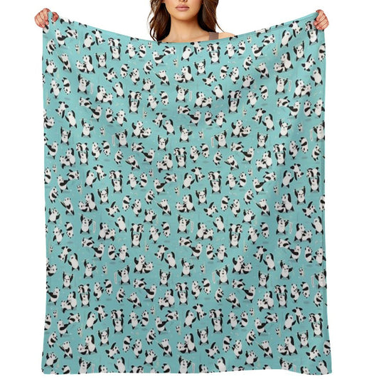 PANDAMONIUM Throw Blanket