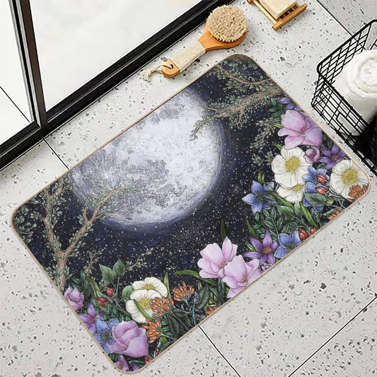 Midnight in The Garden II Bath Mat