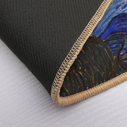The Starry Night by Vincent Van Gogh Bath Mat