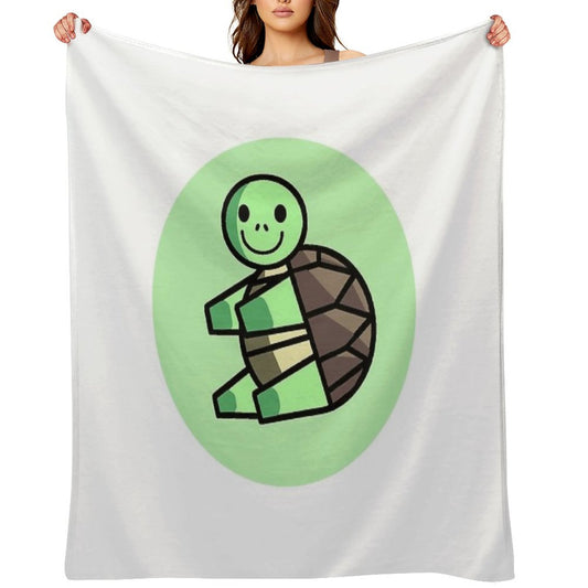 The Default Turtle Throw Blanket