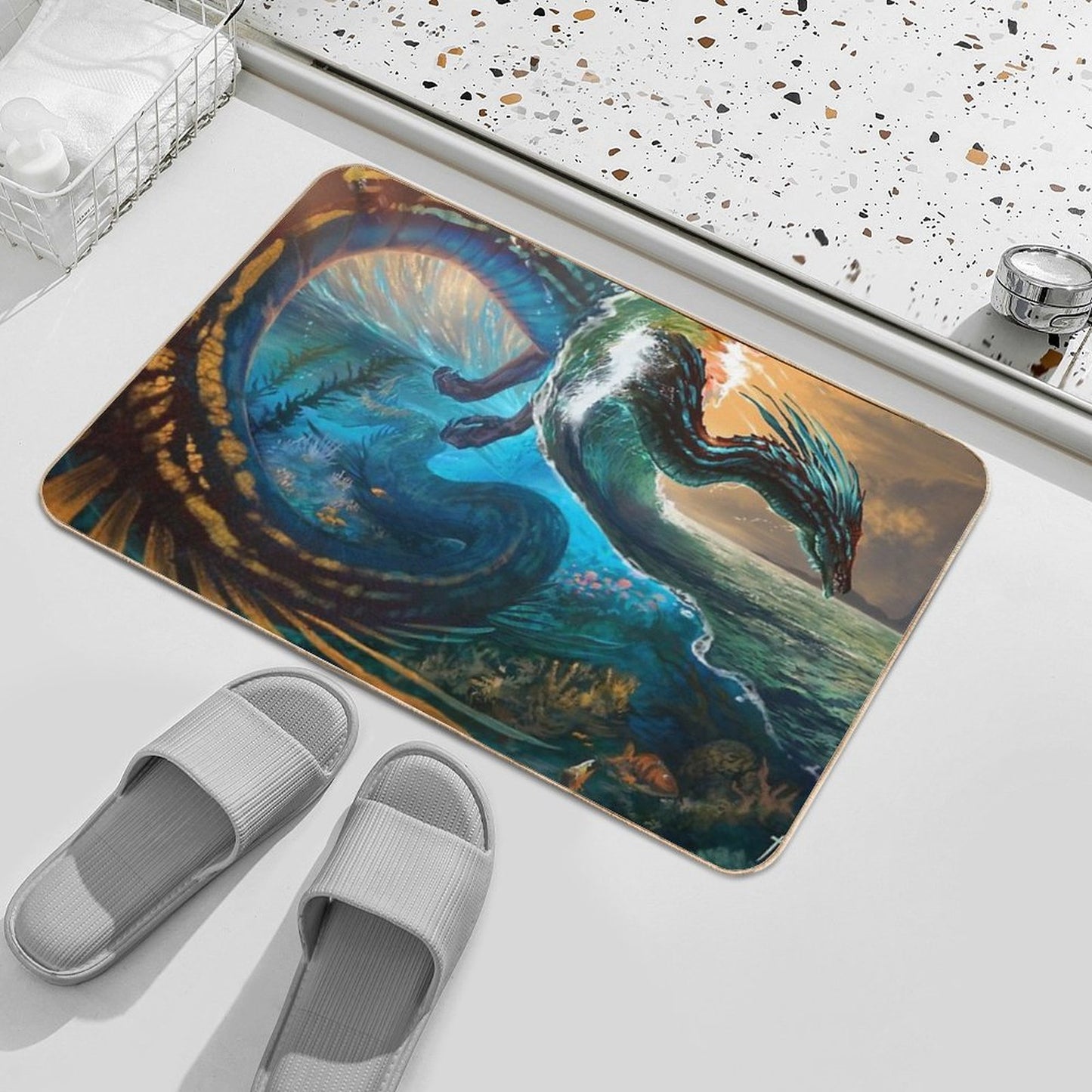 What Lies Beneath Bath Mat