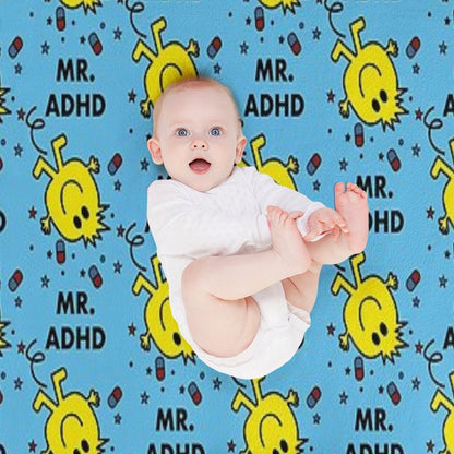 MR ADHD Throw Blanket