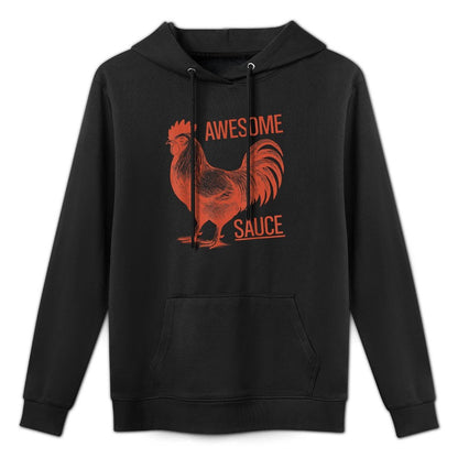 Awesome Sauce Rooster Shrink-Resistant Hoodie